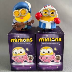 ✨Genuine Pop Mart X Minions Bedtime Stories Set of 2✨